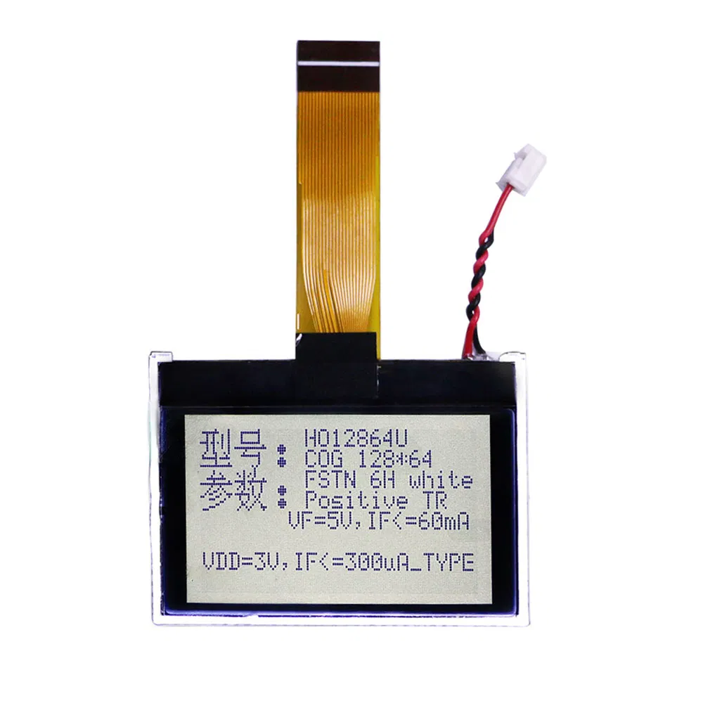 128×64 COG LCD Module 24-Pin FSTN ST7567