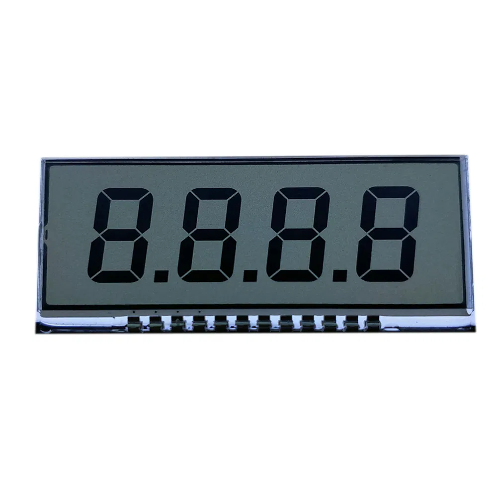 4-Digit 8-Segment LCD Display (TN/HTN)