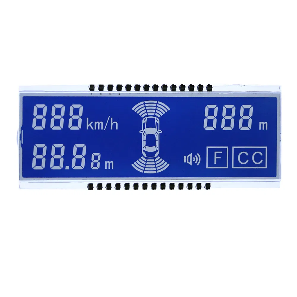 Customized Industrial 7-Segment LCD Display
