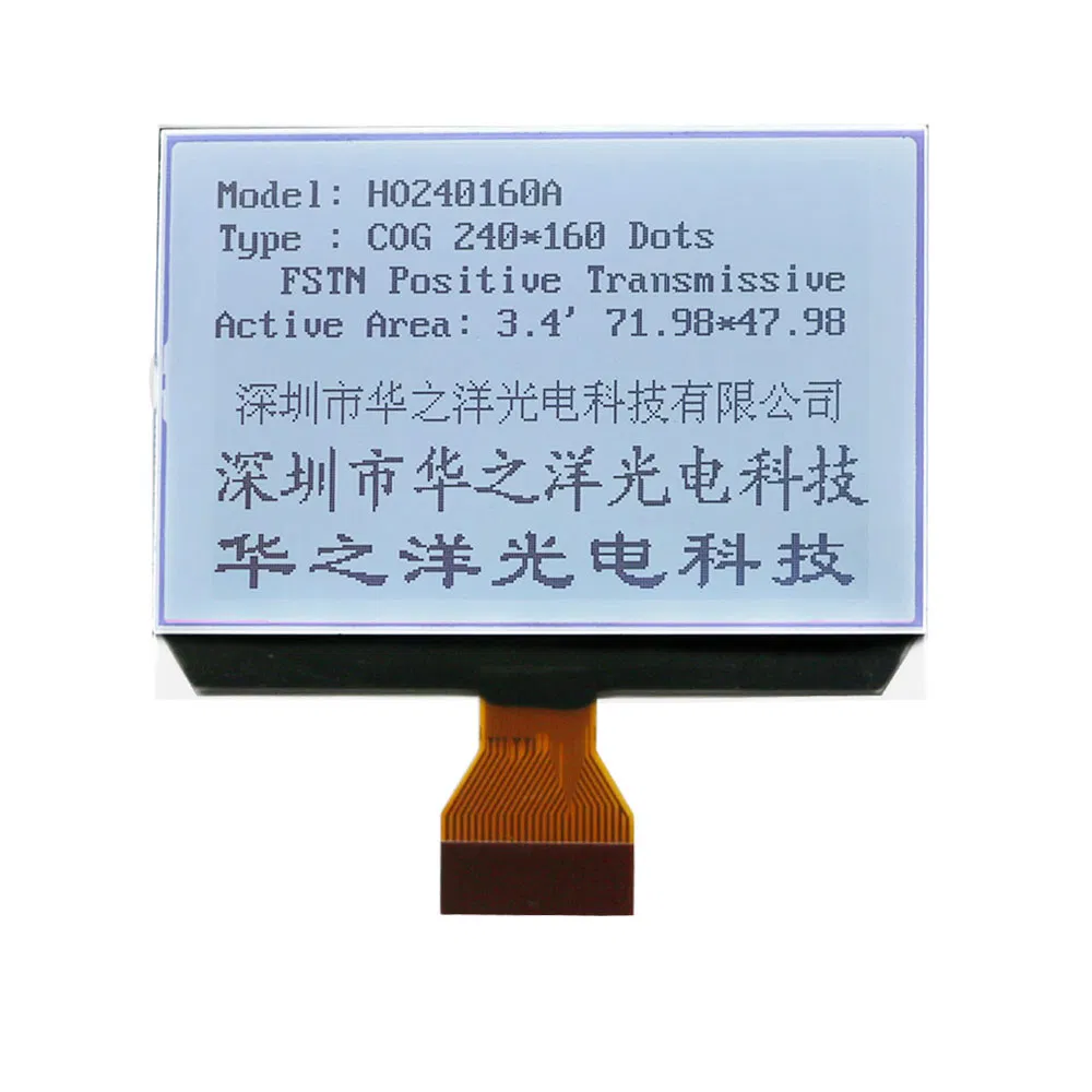 240×160 FSTN COG LCD Module (Standard Product)