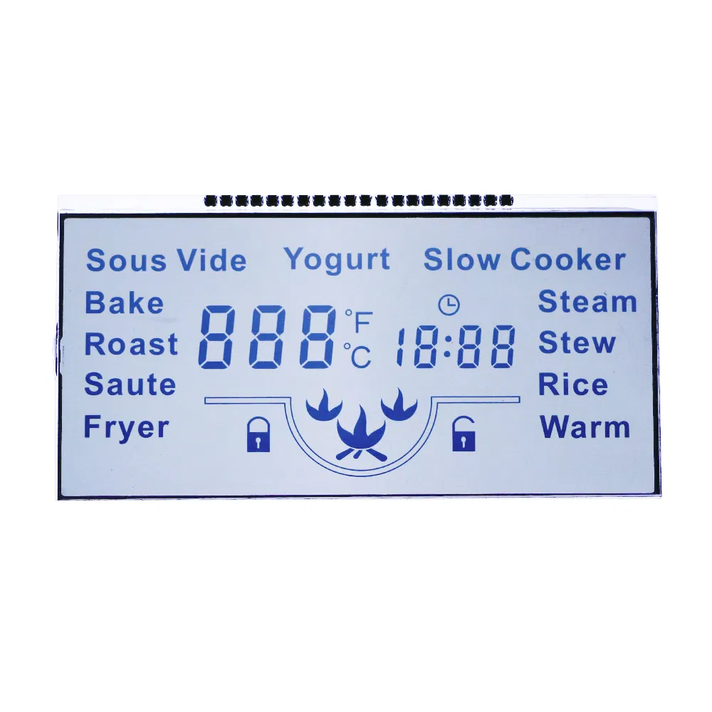 TN 7-Segment LCD Display (Multiple Use)